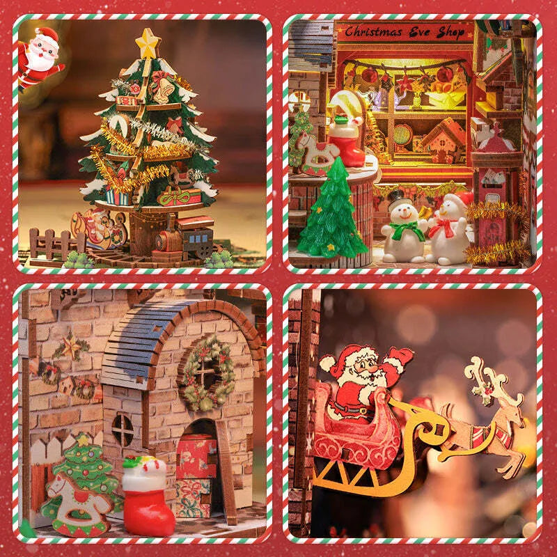 Book Nook - Christmas Wish Store | Weihnachtliches Diorama