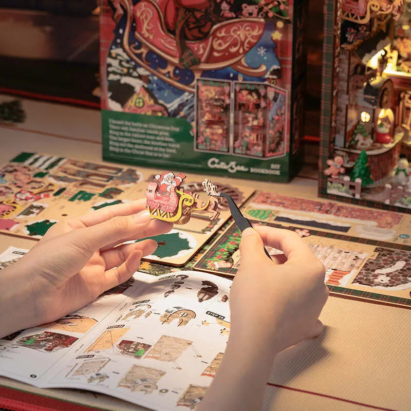 Book Nook - Christmas Wish Store | Weihnachtliches Diorama