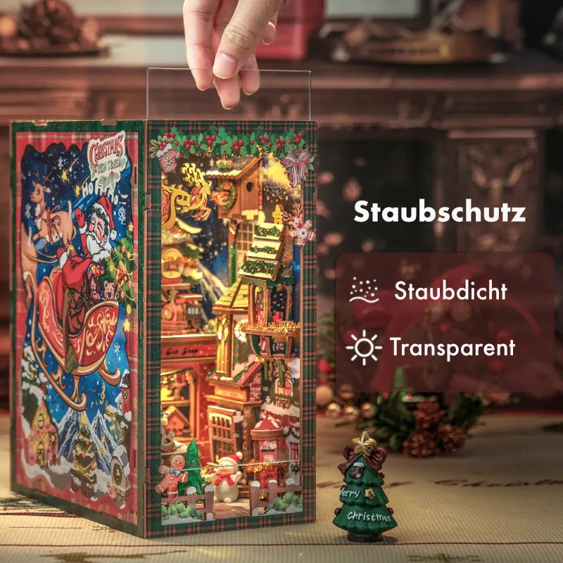 Book Nook - Christmas Wish Store | Weihnachtliches Diorama