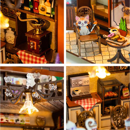 DIY Book Nook - Coffee House