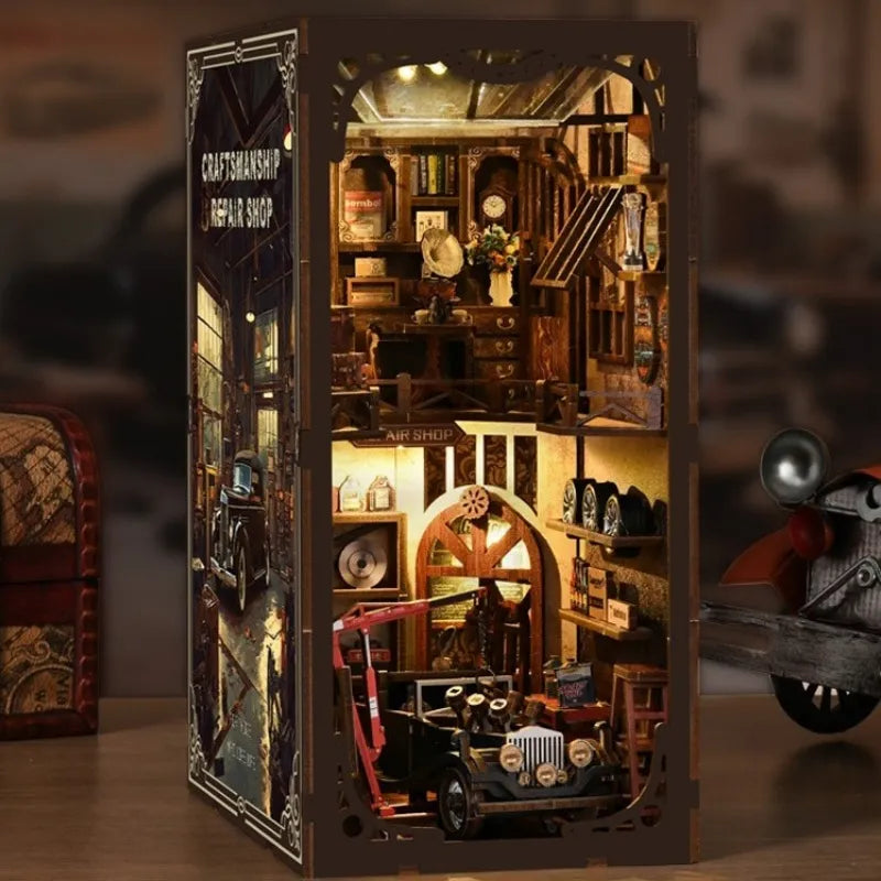 Craftsmanship Repair Shop Book Nook Kit