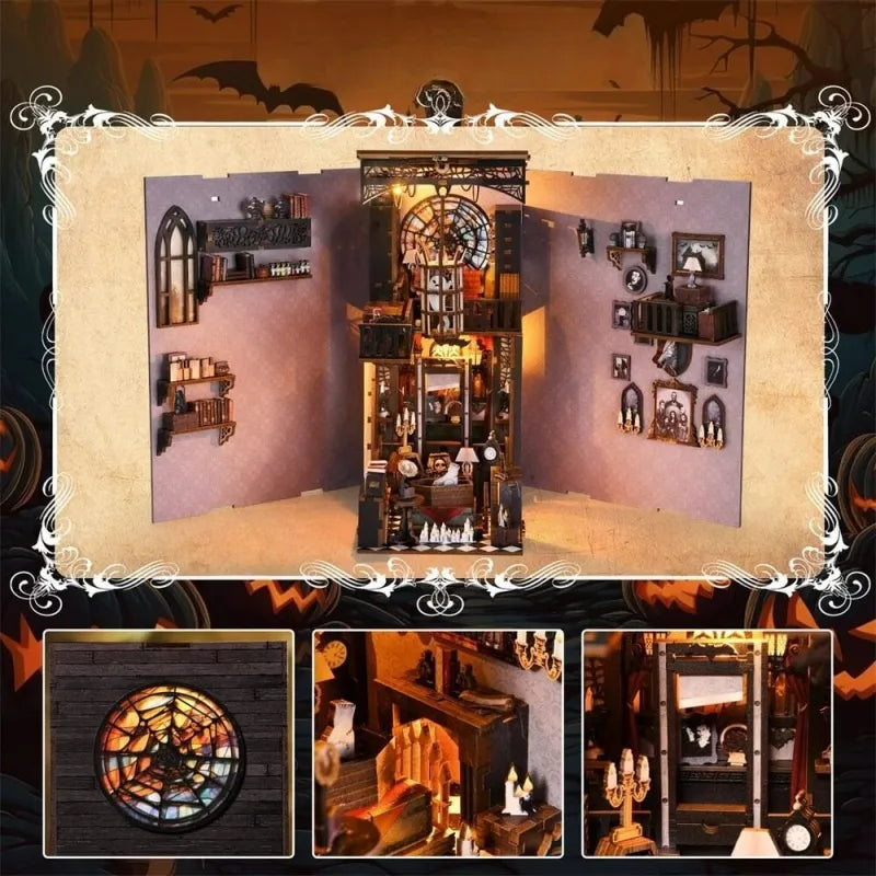 Dark Family book nook kit – detail view 3