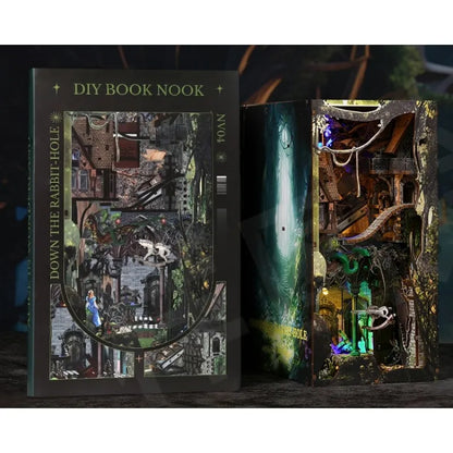 Book Nook - Down The Rabbit-Hole Alice in Wonderland