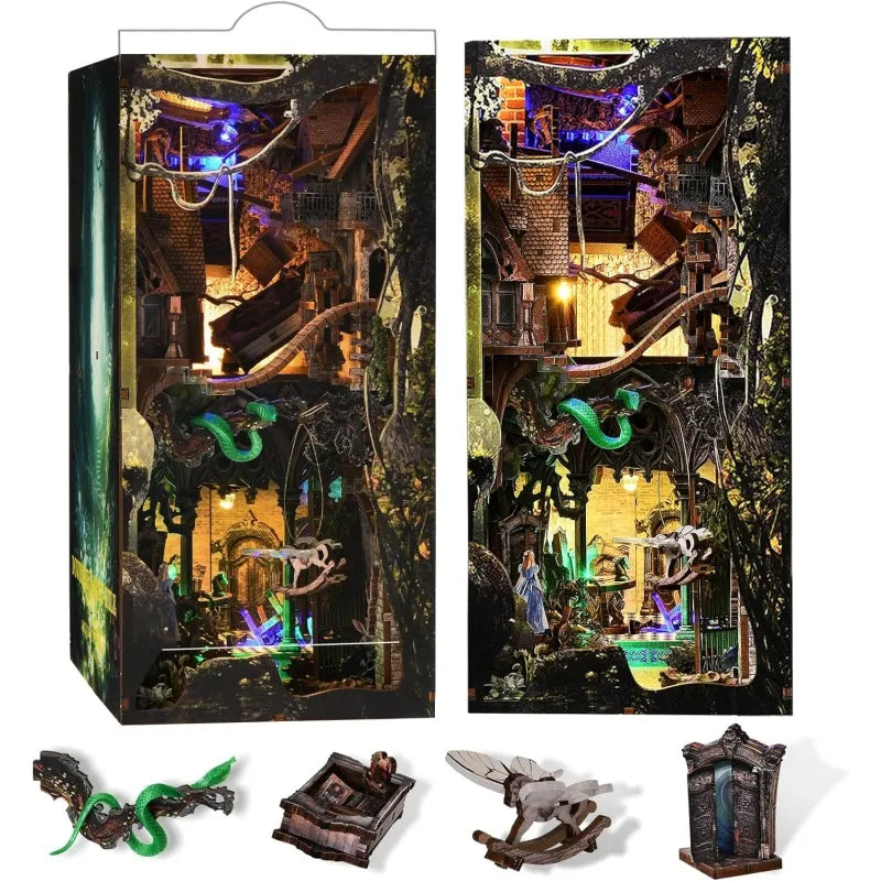 Down the Rabbit Hole Alice in Wonderland Book Nook Kit
