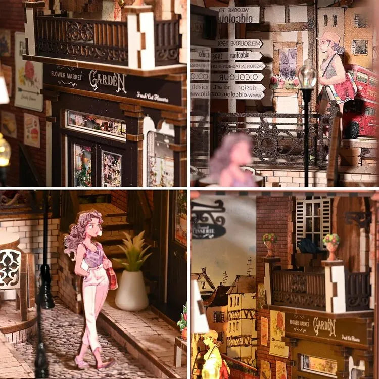 Book Nooks - European Blooms