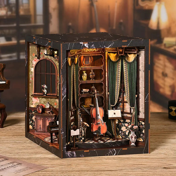European Melody Box Book Nook Kit