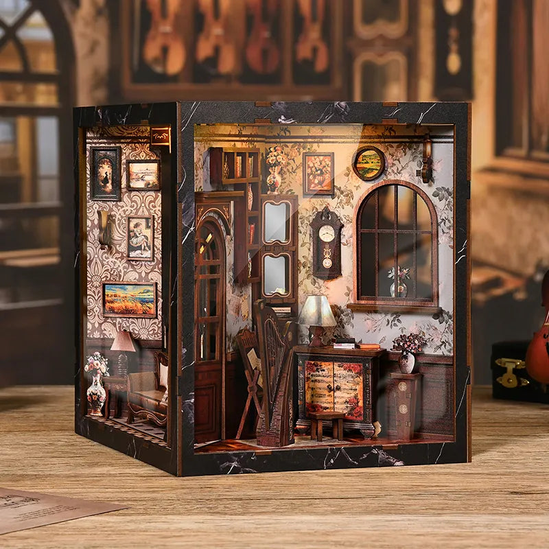 European Melody Box Book Nook Kit