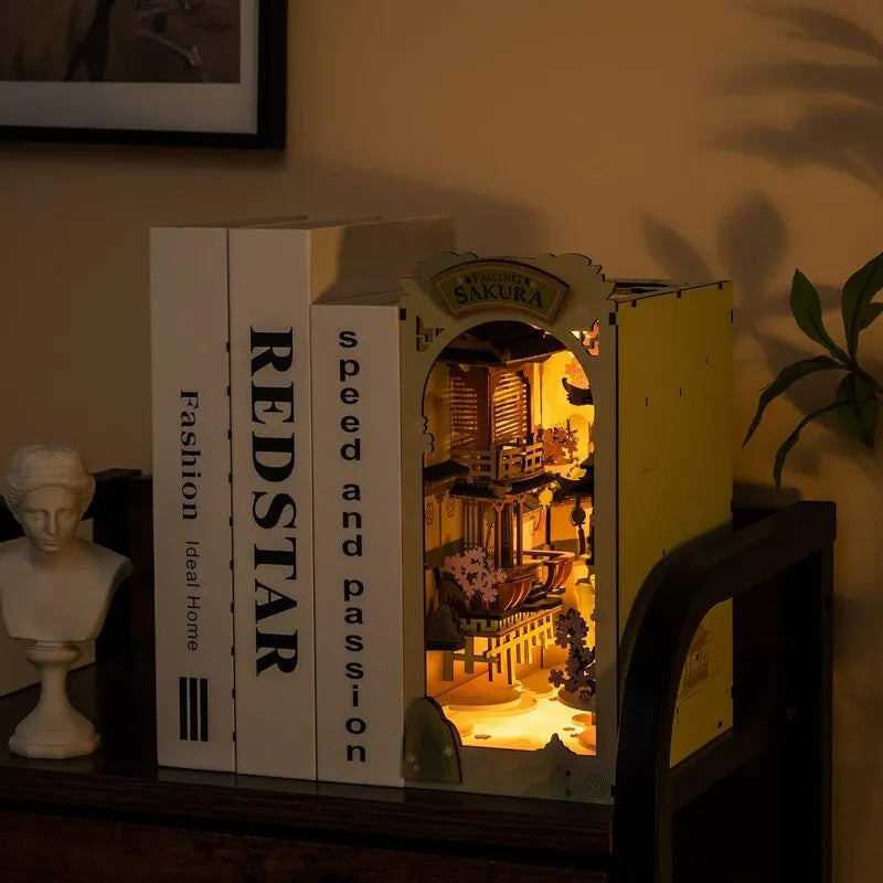 Falling Sakura Book Nook Kit