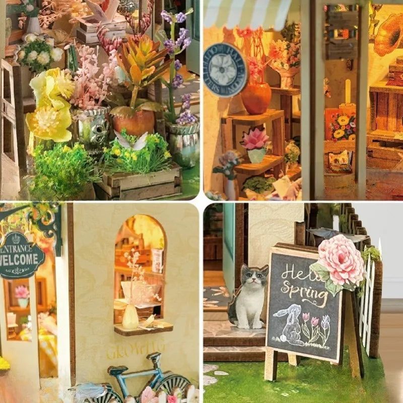 Florist's on Spring Island Book Nook Kit