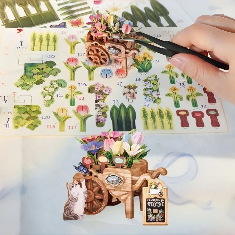 Flower Shop Book Nook Kit