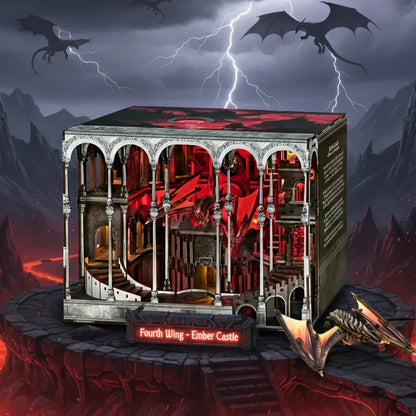 Book Nook Fourth Wing - Ember Castle