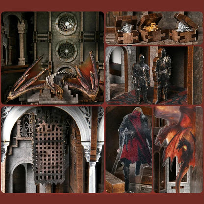 Book Nook Fourth Wing - Ember Castle