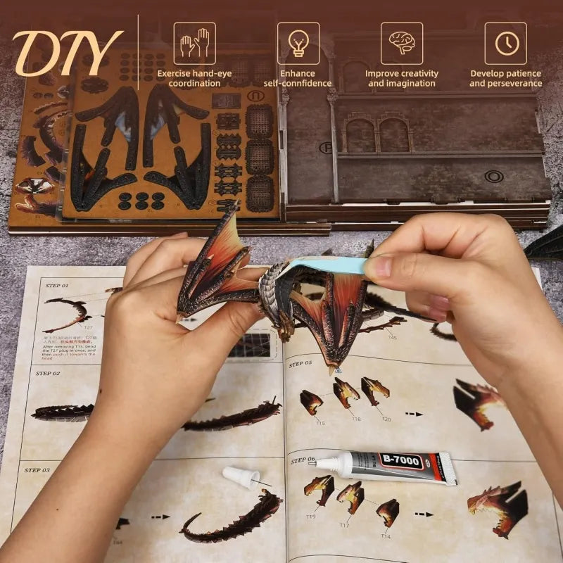 Book Nook Fourth Wing - Ember Castle