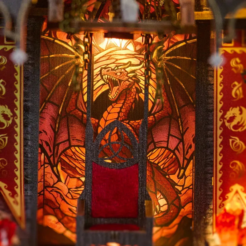 Book Nook Fourth Wing - Sprie of the Wyrm