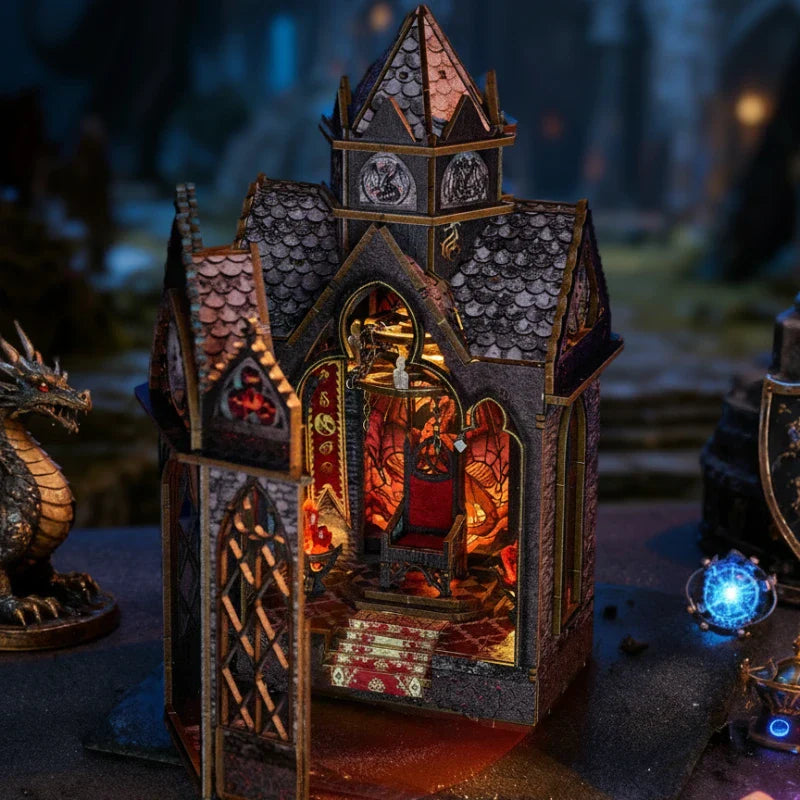 Book Nook Fourth Wing - Sprie of the Wyrm