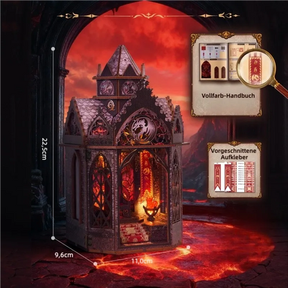 Book Nook Fourth Wing - Sprie of the Wyrm