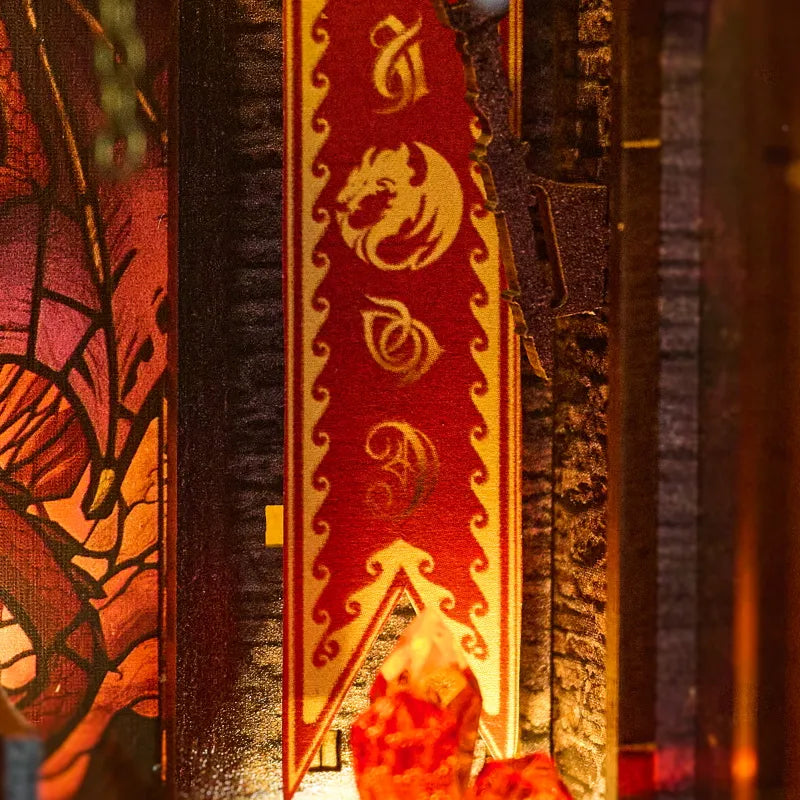 Book Nook Fourth Wing - Sprie of the Wyrm