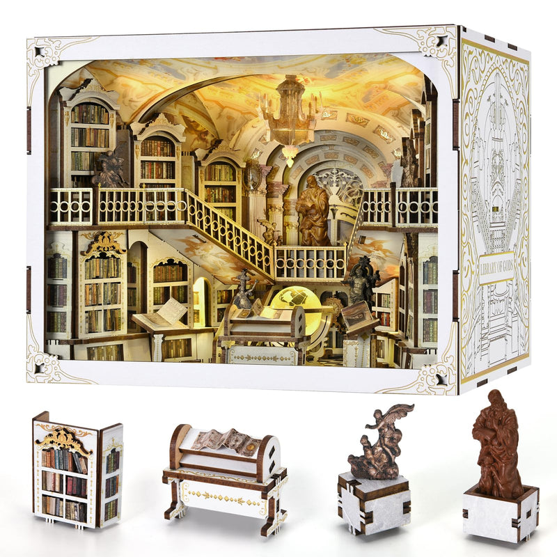 Library of Gods Max Book Nook Kit