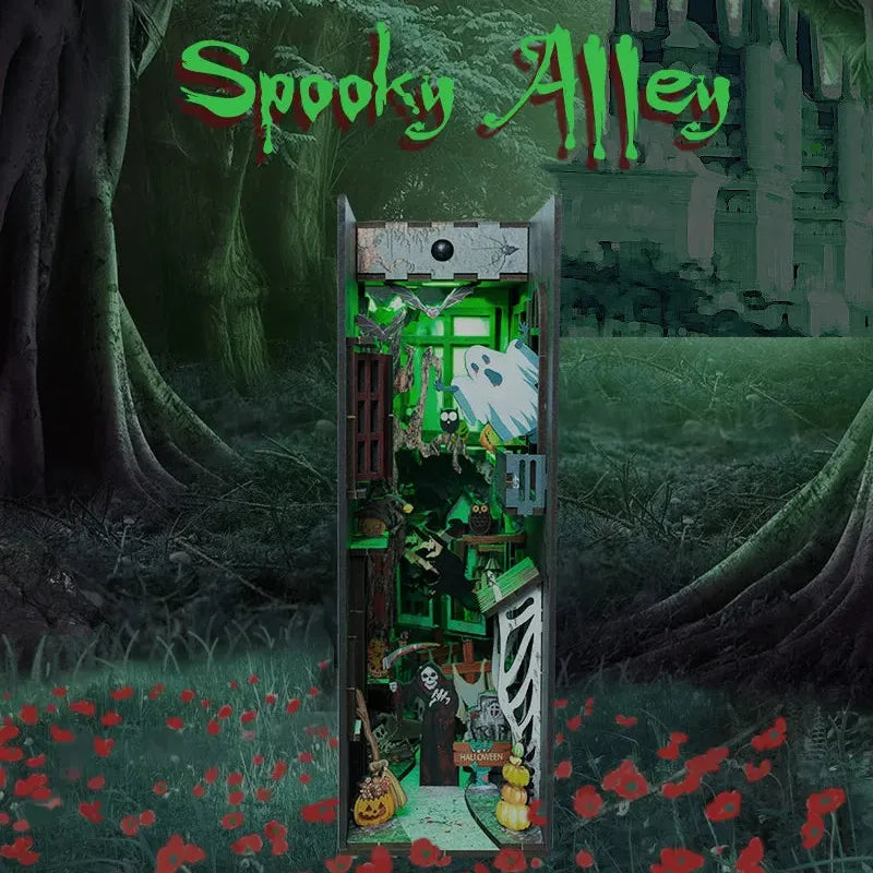 Halloween Alley Book Nook Kit
