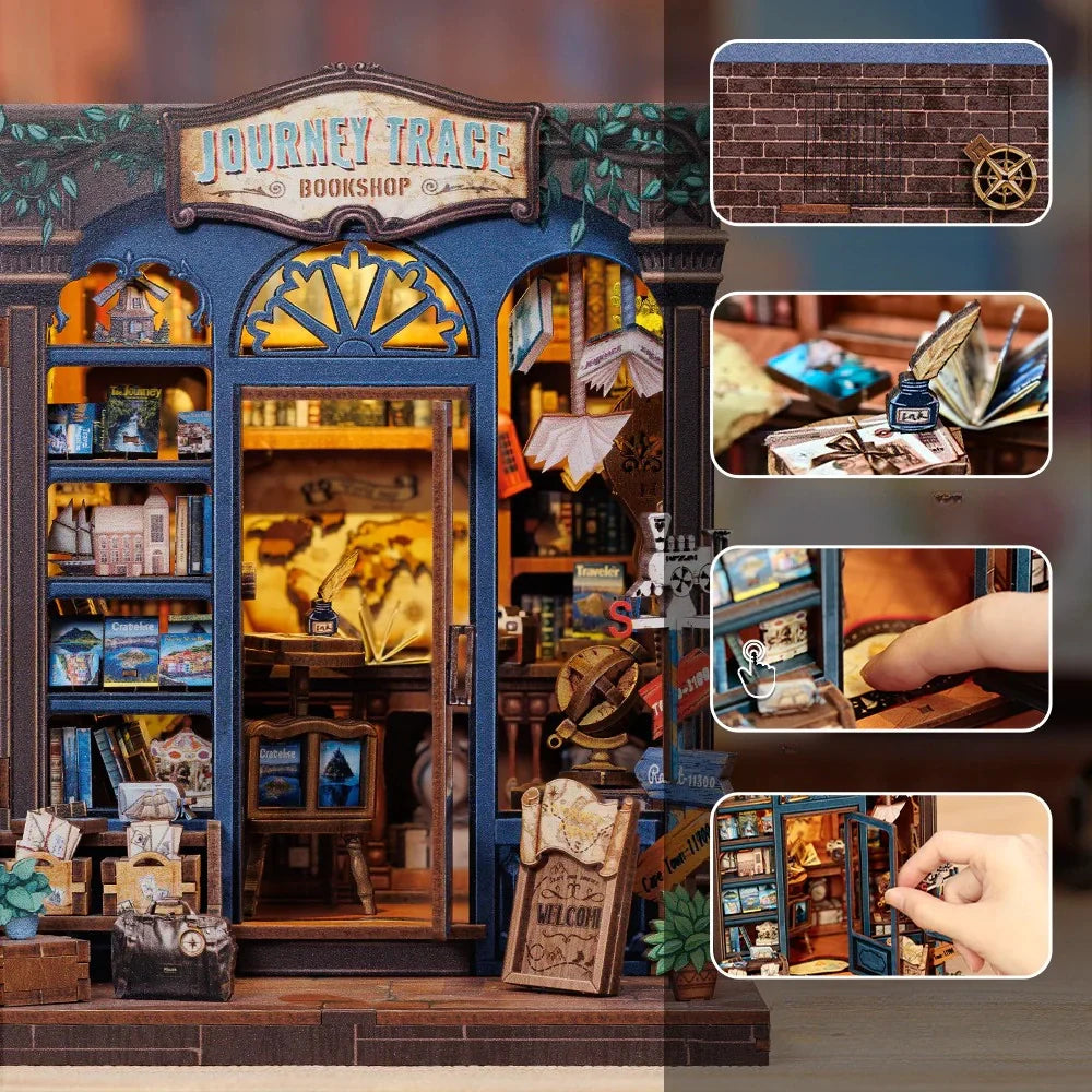 Journey Trace Bookshop Book Nook Kit