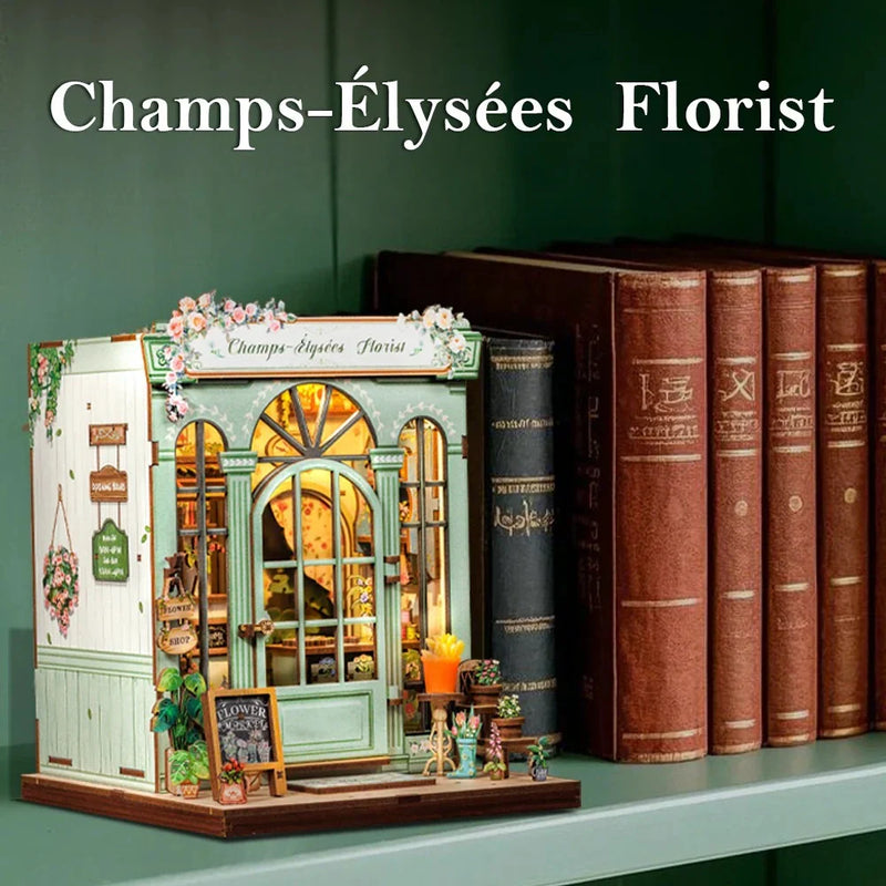 Champs-Élysées Florist Book Nook Kit