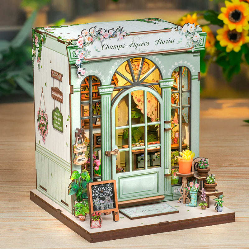Champs-Élysées Florist Book Nook Kit