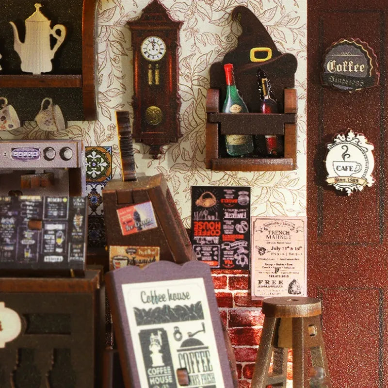 Magic Coffee Shop Book Nook Kit