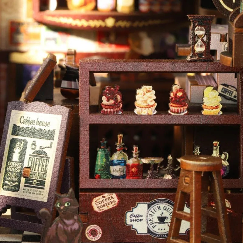 Magic Coffee Shop Book Nook Kit