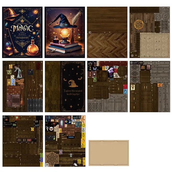 Magic Night Book Nook Kit