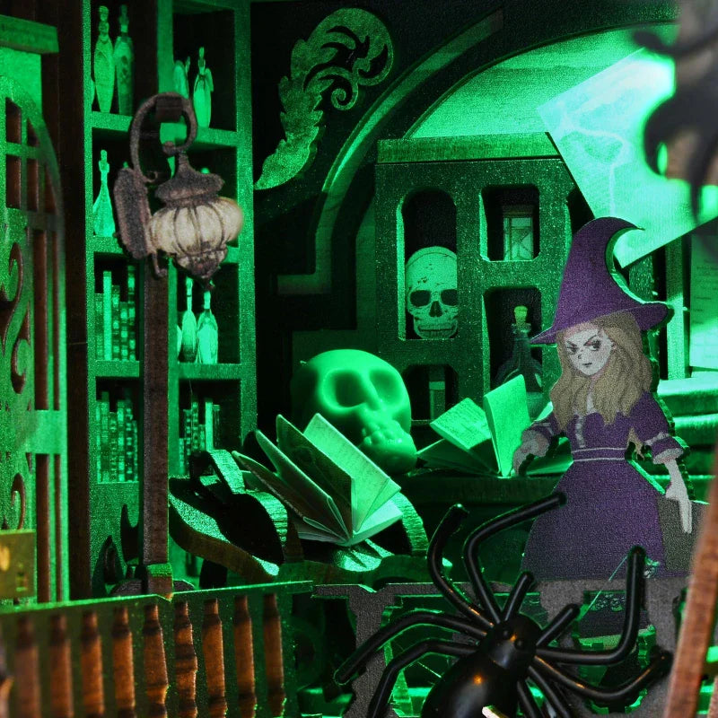 Behind the magician's door