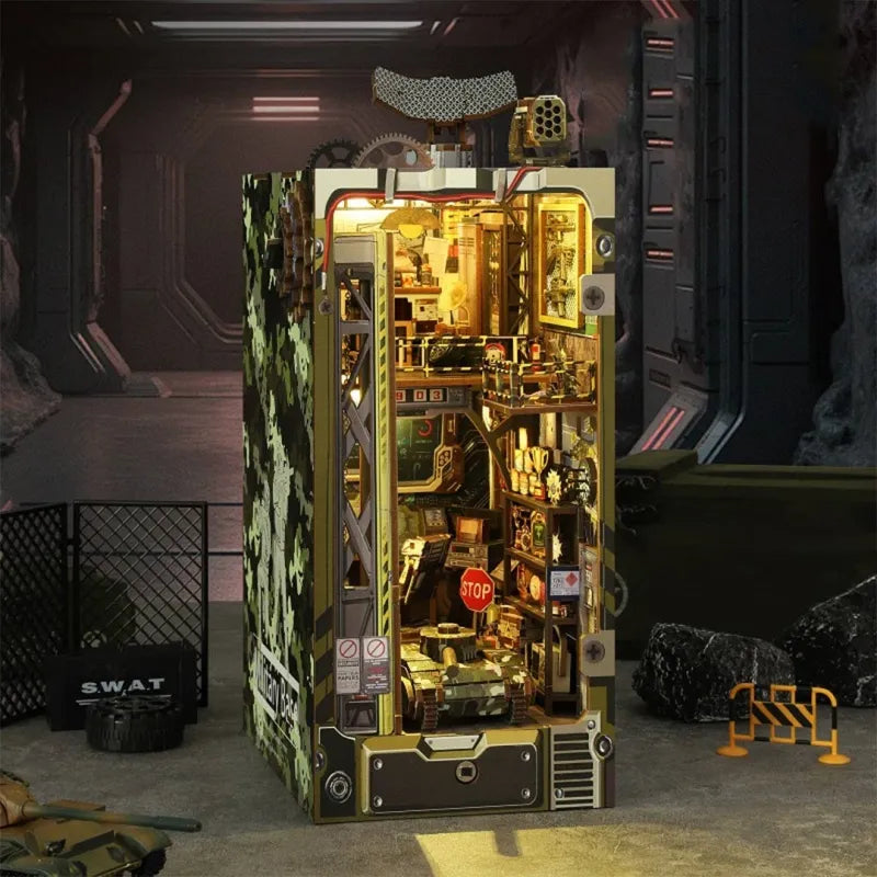 Military Base Book Nook Kit