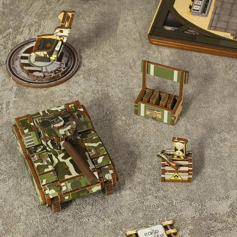 Military Base Book Nook Kit