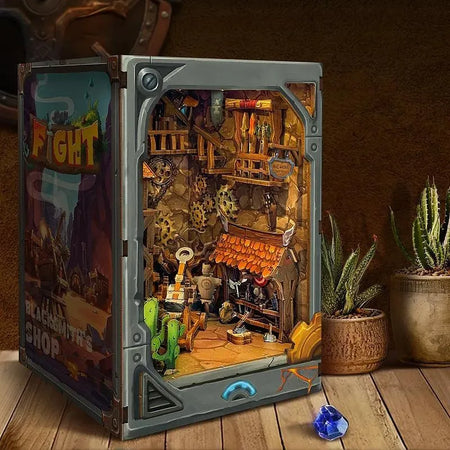 Mining Zone Fortress Book Nook Kit