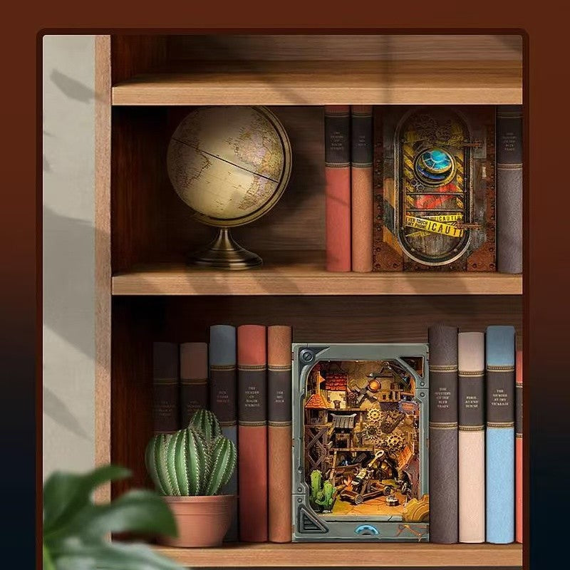 Mining Zone Fortress Book Nook Kit
