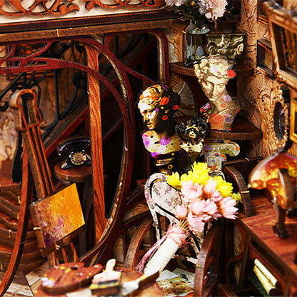 Book Nook - Painter's Day At Dusk