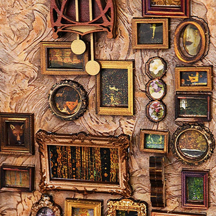 Painter's Day at Dusk Book Nook Kit