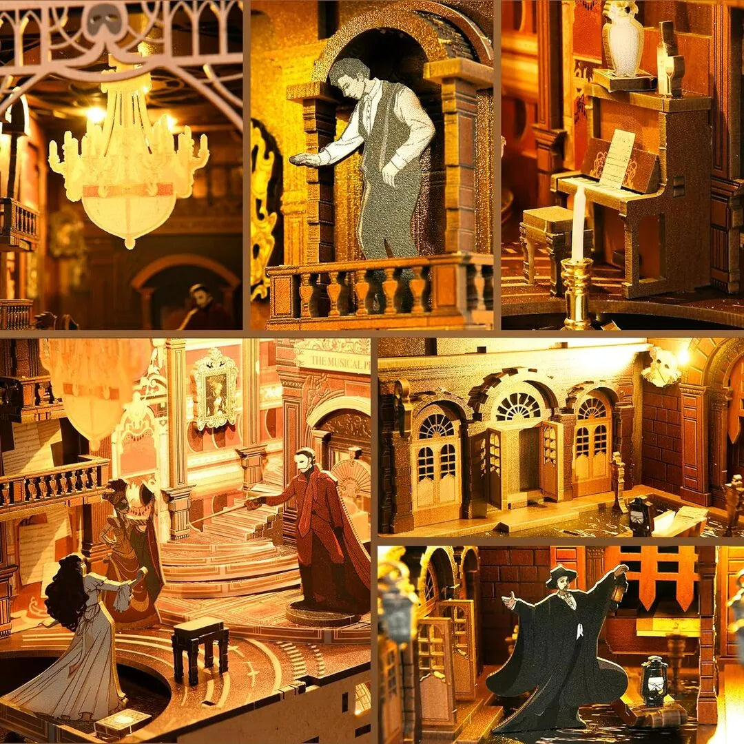 Phantom of the Opera Book Nook Kit
