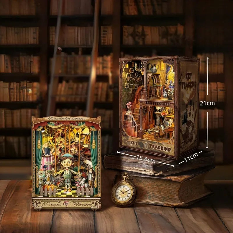 Puppet's Adventure Book Nook Kit