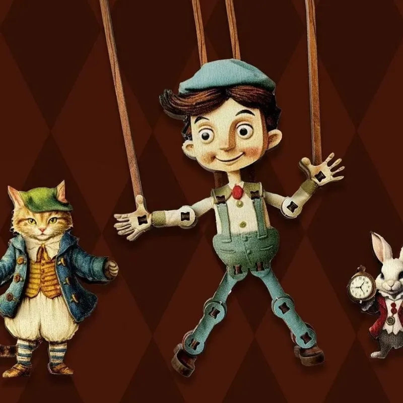 Puppet's Adventure Book Nook Kit