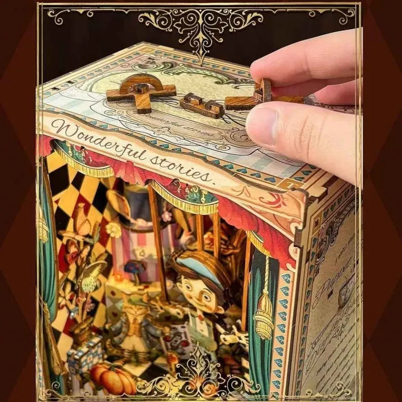 Puppet's Adventure Book Nook Kit