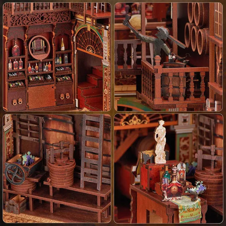 A nostalgic tavern for your bookshelf