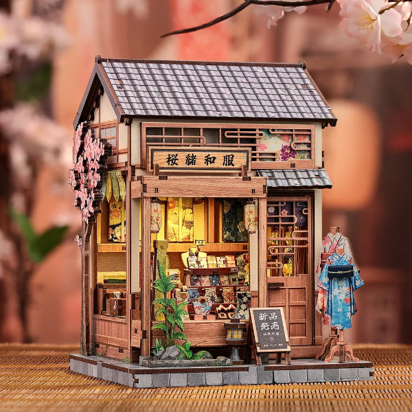 Sakura O Kimono Shop Book Nook Kit
