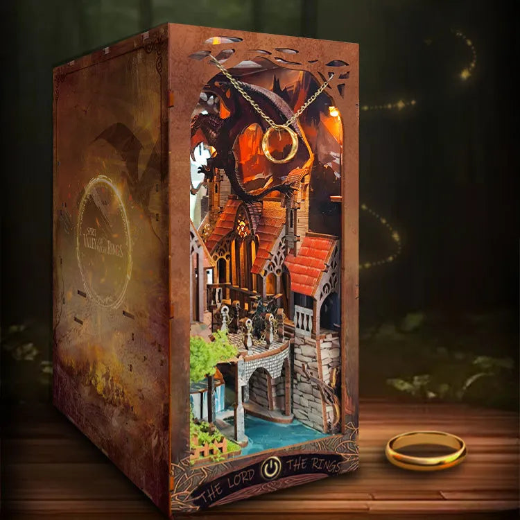 Booknook - Spirit Valley of the Magic Ring | inspiriert von Herr der Ringe