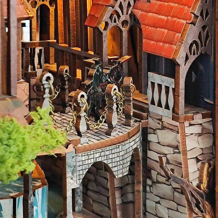 Spirit Valley of the Magic Ring Book Nook Kit | Inspired by Lord of the Rings