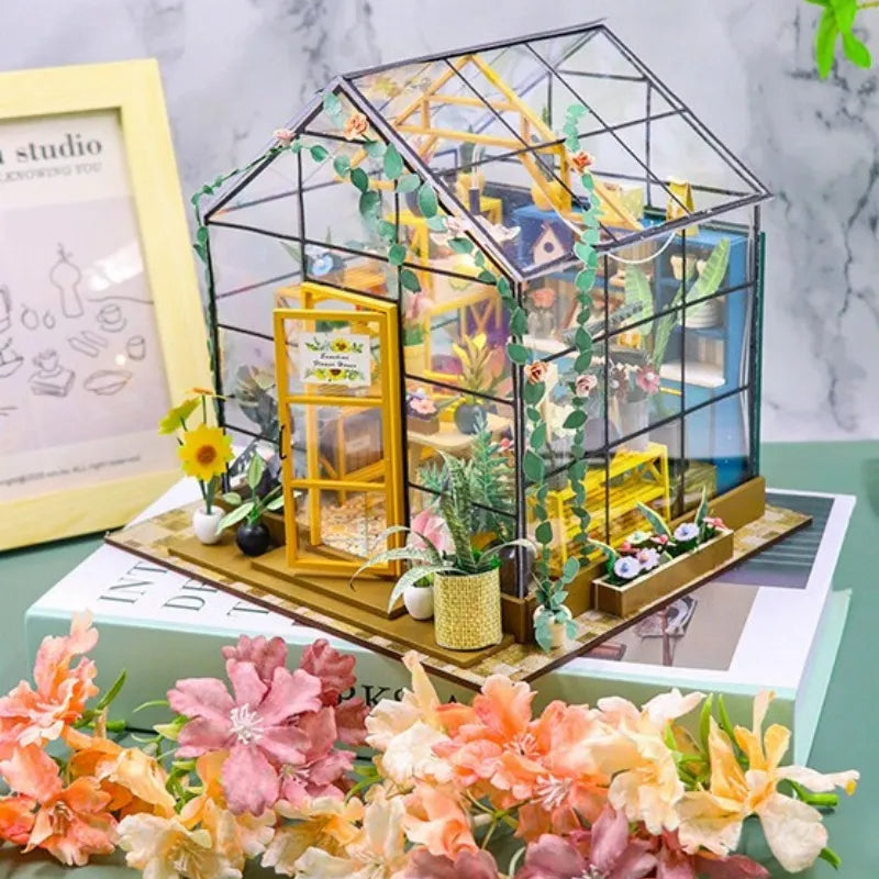 Sunshine Flower House Miniature House Kit