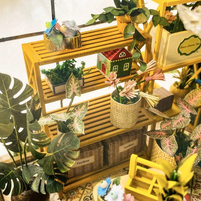 Miniatur Haus - Sunshine Flower House