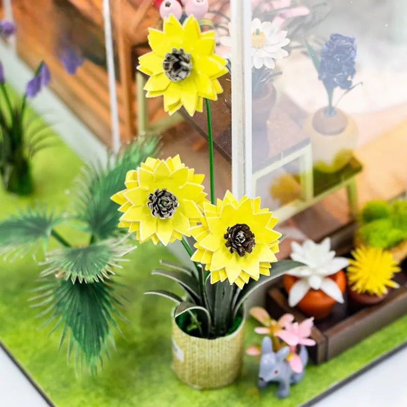 Miniatur Haus - Sunshine Flower