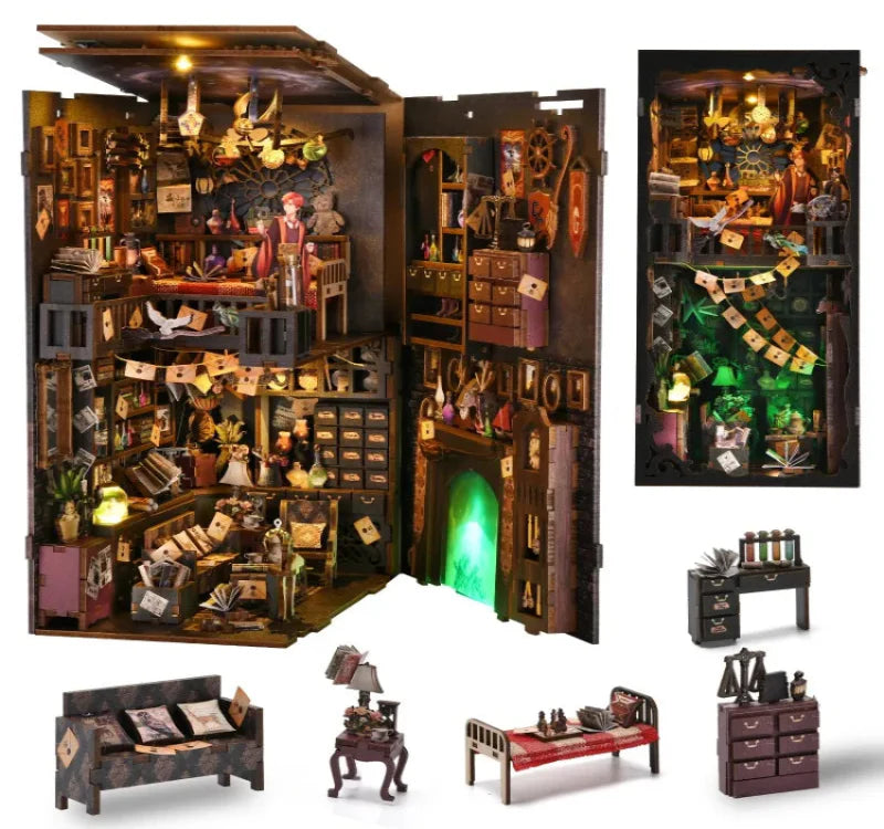 The House of Magic Book Nook Kit