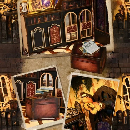 Book Nook - The Realm Of The Magic Book