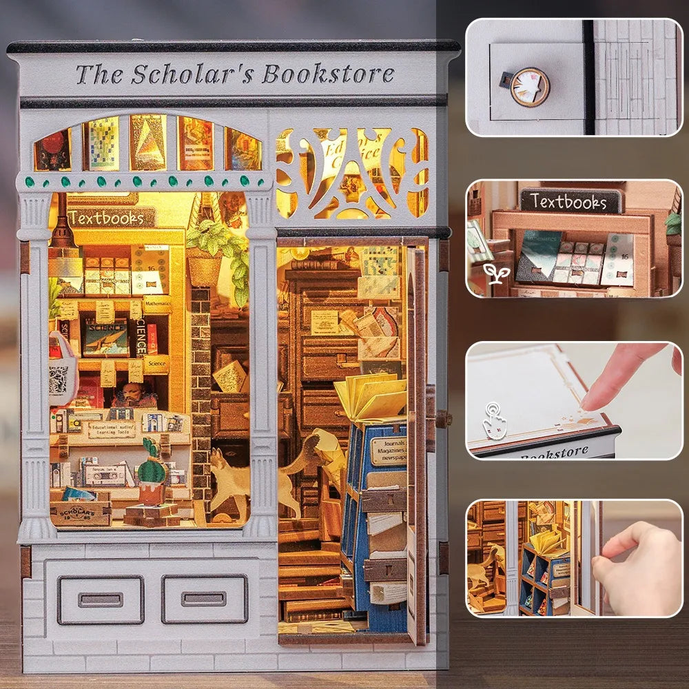 Scholar's Bookstore Book Nook Kit